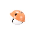 thumbnail image 5 of Jingle Bells, 40mm 5pcs Craft Bells with Star Cutouts for DIY, White/Orange, 5 of 6