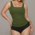 thumbnail image 3 of Conjunto de Trajes de Baño para Mujeres Cordón Sólido Ambos Lados Trajes de Baño, Cuello en V Trajes de Baño para Piscina Y Playa, Traje de Baño de Verano sin Negros Sexy, 3 of 8