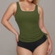 thumbnail image 4 of Conjunto de Trajes de Baño para Mujeres Cordón Sólido Ambos Lados Trajes de Baño, Cuello en V Trajes de Baño para Piscina Y Playa, Traje de Baño de Verano sin Negros Sexy, 4 of 8