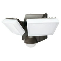 IQ America Battery-Powered Motion Security Flood Light 800 Lumen LED BZ