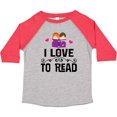 thumbnail image 3 of Inktastic I Love to Read Girls Toddler T-Shirt, 3 of 5