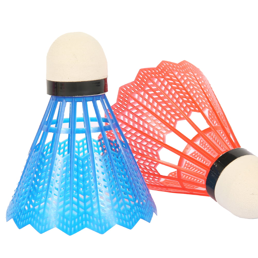 12Pcs Colorful Badminton Shuttlecocks Foam Balls Training Sport Game Plastic Gym 