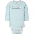 thumbnail image 4 of Gerber Baby Boy or Girl Gender Neutral Long Sleeve Onesies Bodysuits, 6-Pack, 4 of 8