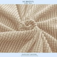 thumbnail image 4 of Subrtex Housse de Canapé Extensible 1 Pce Antidérapante, Motif à Grille Texturée, 4 of 6