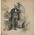 thumbnail image 3 of Thomas Nast 15x15 Black Modern Framed Museum Art Print Titled - Free Smoke, 3 of 5