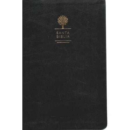 Pre-Owned Biblia Reina Valera 1960 Letra Grande. Símil Piel Negro, Índice, Tamaño Manual / Spanish Bible Rvr 1960. Handy Size, Thu, (Paperback)