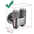 thumbnail image 2 of G1/2 1 sur Deux Robinet de Machine à Laver à Double Commande, 2 of 12
