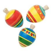 Fiesta Spin Top Toy - Party Favors - 12 Pieces