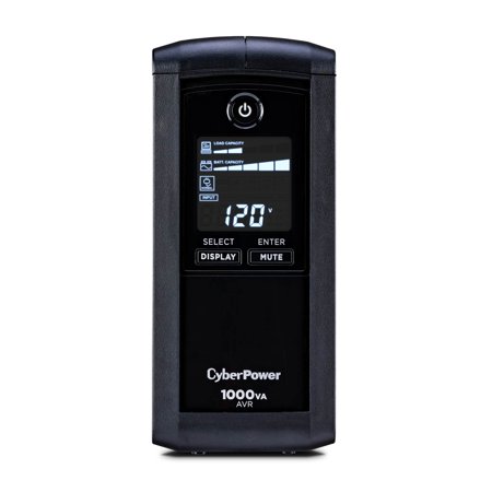 UPC: 0649532010004 | CyberPower CP1000AVRLCD 9 Outlet Battery Backup UPS System