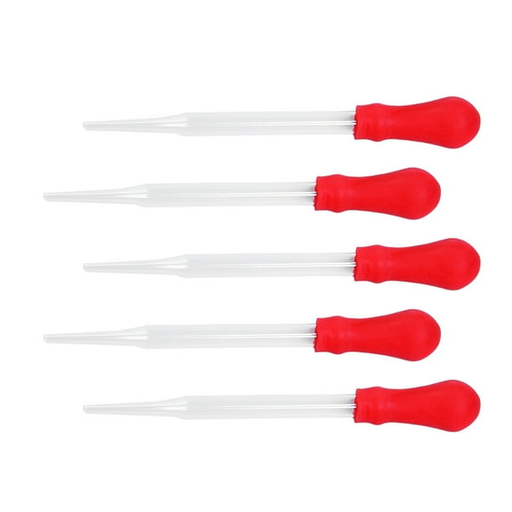 20 Pieces Mini Droppers 9cm Laboratory Paint Pipette Dropper Straws for Precise Liquid Handling