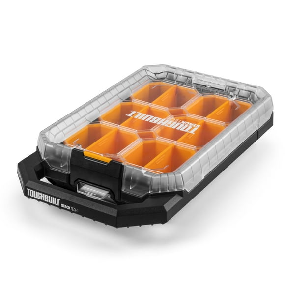 ToughBuilt StackTech Compact Low-Profile Organizer with Auto-Locking Interface