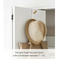 thumbnail image 6 of Yamazaki Home  Over-the-Door Hook, Steel - L 3.86 x W 0.59 x H  7.09 inches White, 6 of 7