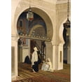 thumbnail image 3 of Emile Claus 11x14 Black Modern Framed Museum Art Print Titled - The Mosque of Sidi Boumediene (1879), 3 of 5