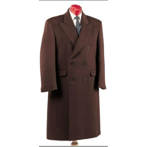 Alberto Nardoni Authentic Fully Lined Double Breasted Mens Dress Coat ...