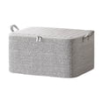 thumbnail image 1 of 2DXuixsh Storage Bag Collapsible Quilted Down Jacket Storage Bag Large Capacity Moving Compression Bag Silk Packing Bag Down Jacket and Bedding Storage Bag Grey, 1 of 7