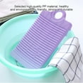 thumbnail image 3 of Laundry Washboard Plastic Clothes Washing Board Household Anti-slip Cleaning Washboard, 3 of 9