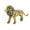Golden, variant on Golden Brass Lion Figurine for Decor Lifelike Statue Vintage Office Decor