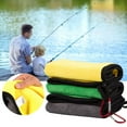 thumbnail image 2 of ROZYARD Thickening Fishing Towel Outdoors Sports Wipe Hands Towel Fishing Cleaning Towel for Fishing Scrubbing Boats and Rods, 2 of 14