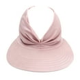 thumbnail image 2 of SPRING PARK Summer Women's Sun Visor Sun Hat Anti-ultraviolet Elastic Hollow Top Hat for Outdoor, 2 of 8