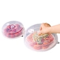 thumbnail image 1 of Microwave Splatter Cover for Food, Steam Vents Microwave Plate Cover with Easy-, 1 of 5