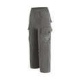 thumbnail image 6 of Zshosam Boys Jogger Pants 1 PCS of Boys' and Teens' Trendy Fashion Outdoor Cargo Joggers Size 13T 14T,(Grey 13-14 Years), 6 of 8