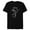 Black, variant on Frozen Olaf Holiday Joy - Short Sleeve Blended T-Shirt for Adults - Customized-Ocean Blue