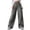 *Gray, variant on VBVC Women's Y2K Drawstring Cargo Pants,Wide Leg Baggy Parachute Pants For Women,Ladies High Waisted Streetwear Trousers with Pockets,Army Green,S-5XL