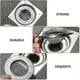 thumbnail image 4 of 2pcs Professional Bath Drain Filter Stainless Steel Sink Strainer For Kitchen, 4 of 4