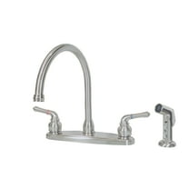 Empire Brass Company NN801GSN Faucet 8"Kitchen Nickel Goose