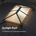 thumbnail image 5 of Auhilence 12x14FT Cedar Wood Gazebo with Sunlight Roof &Storage Cabinet, 5 of 8