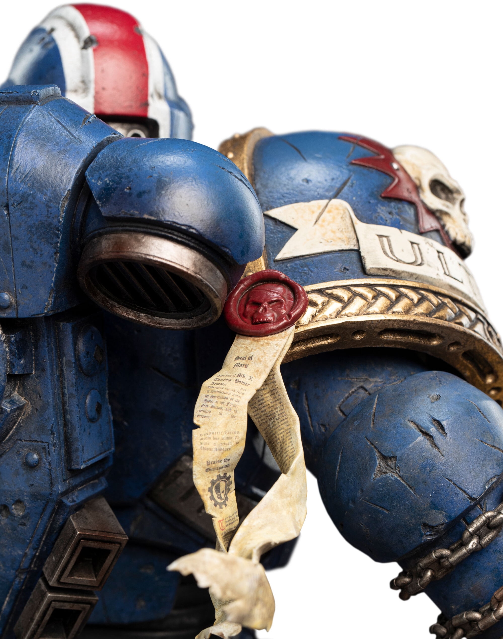WETA Workshop Limited Edition Polystone - Warhammer 40K - Lieutenant Titus 1:6 Scale Statue, Weta Workshop, Gifts