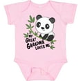thumbnail image 3 of Inktastic My Great Grandma Loves Me Cute Panda Boys or Girls Baby Bodysuit, 3 of 5