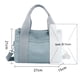 thumbnail image 3 of Bolso Hombro para Mujer Con Múltiples Compartimentos Lona Informal 2123 Azul TXW#935446.06, 3 of 9