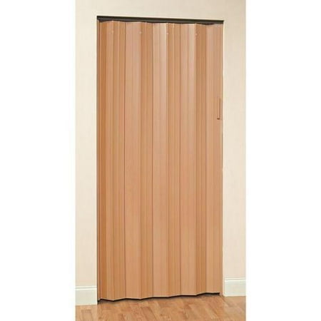 Light Oak Half Height Door - PANELFOLD Criterion Folding Door, 96 x 40 1/2 In., Oak