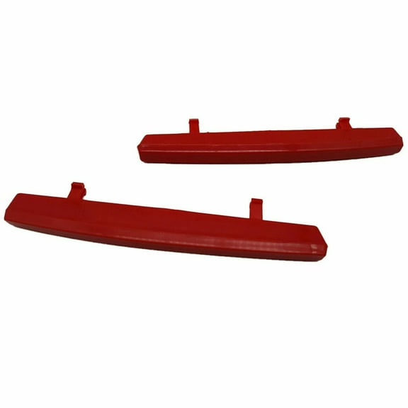 Acaigel Pair For Dodge Ram 1500 2019-2021 Red Front Grille Insert Cover Trim Accessories