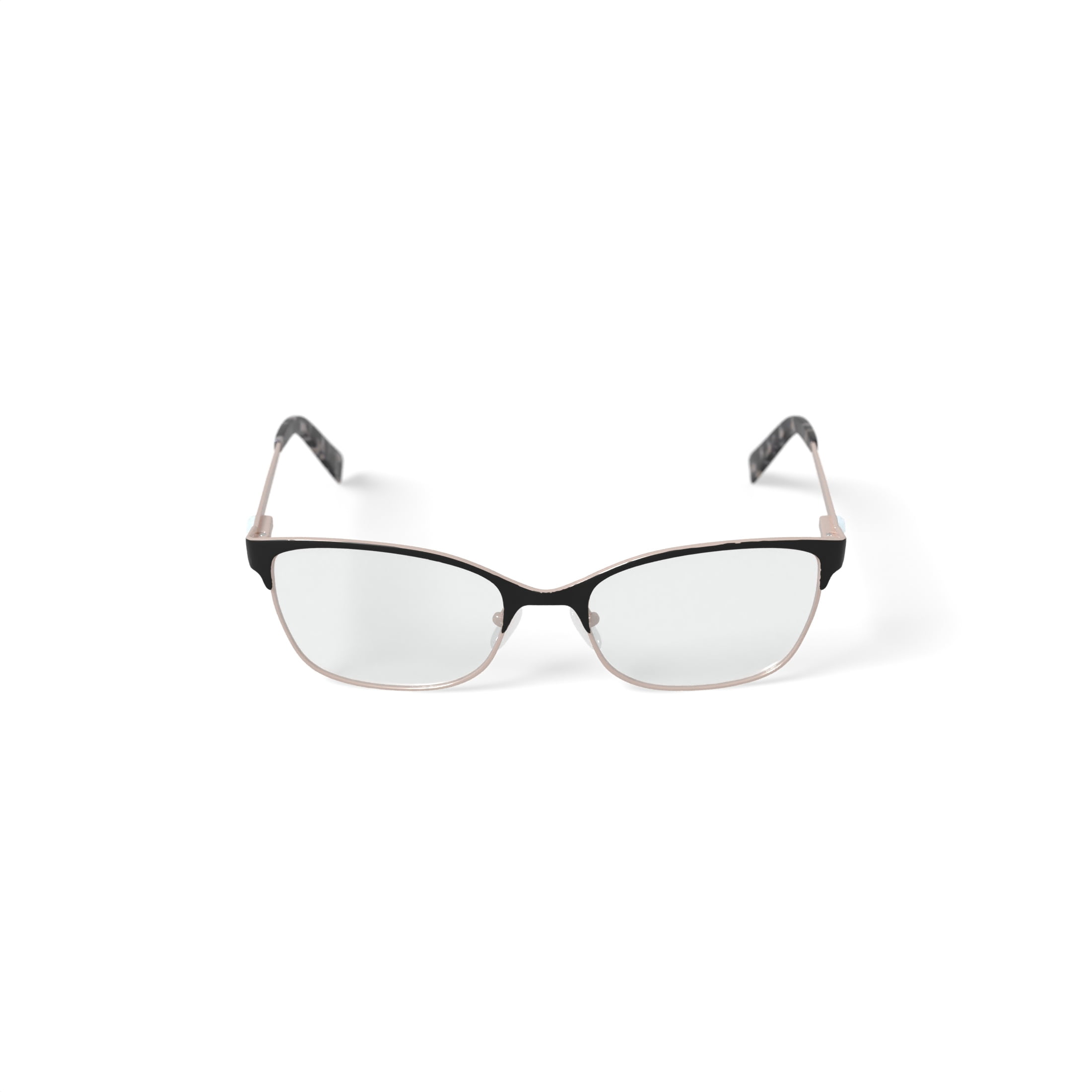 Oscar Women's OSL473 Prescription Eyeglasses with Case, Brown