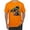 Orange, variant on Dean Russo The Only Person Dog Lover Men's Graphic T-Shirt, Black, Small