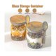thumbnail image 5 of Glass Jars With Bamboo Lid Spoons, With Airtight Lid, 15 Oz/450ml Glass Food Storage Containers 9, 5 of 5