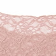 thumbnail image 5 of JGGSPWM Womens Mesh Long Sleeve Tops Lace Sexy Sheer See Through Crew Neck Tight Shirts Causal Blouse Party Club Outfits Pink XL, 5 of 9