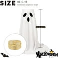 thumbnail image 2 of Halloween Decorations, 39 Inch Glowing Ghost Candy Holder Bowl, Stand Lighted Witches Ghost Cauldron Pot, Lighted Candy Holder Bucket for Halloween Front Door Porch Decor(1PC), 2 of 5