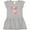 AC-Heather Grey, variant on Inktastic Cute Axolotl Loves Tacos Girls Toddler Dress