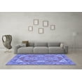 thumbnail image 3 of Ahgly Company Indoor Rectangle Oriental Blue Traditional Area Rugs, 2' x 4', 3 of 4