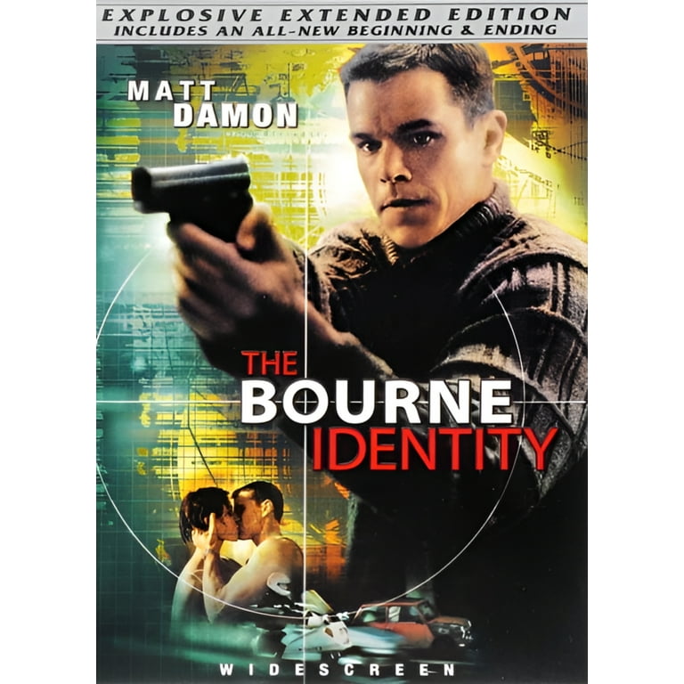 The Bourne Identity (DVD) - Walmart.com