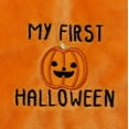 thumbnail image 2 of Halloween Pumpkin 12 inch Plush Snuggle Buddy Blanket with Rattle and Embroidery&nbsp;, 2 of 4