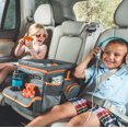 thumbnail image 2 of Car Organizer for Kids with Cooler and Snack Tray (Gray), 2 of 6