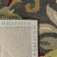 thumbnail image 4 of SAFAVIEH Jardin Allieson Floral Wool Area Rug, Dark Grey/Multi, 4' x 6', 4 of 8