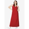 thumbnail image 4 of ellos Women's Plus Size Sleeveless Knit Maxi Dress, 4 of 6