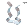 thumbnail image 2 of 10Pcs X Tool Spring Terry Clips Snap Shed Closed Heavy Duty Wall Mount Clips, 2 of 2