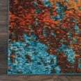 thumbnail image 4 of Nourison Celestial Abstract Atlantic 10' x 14' Area Rug, (10x14), 4 of 9