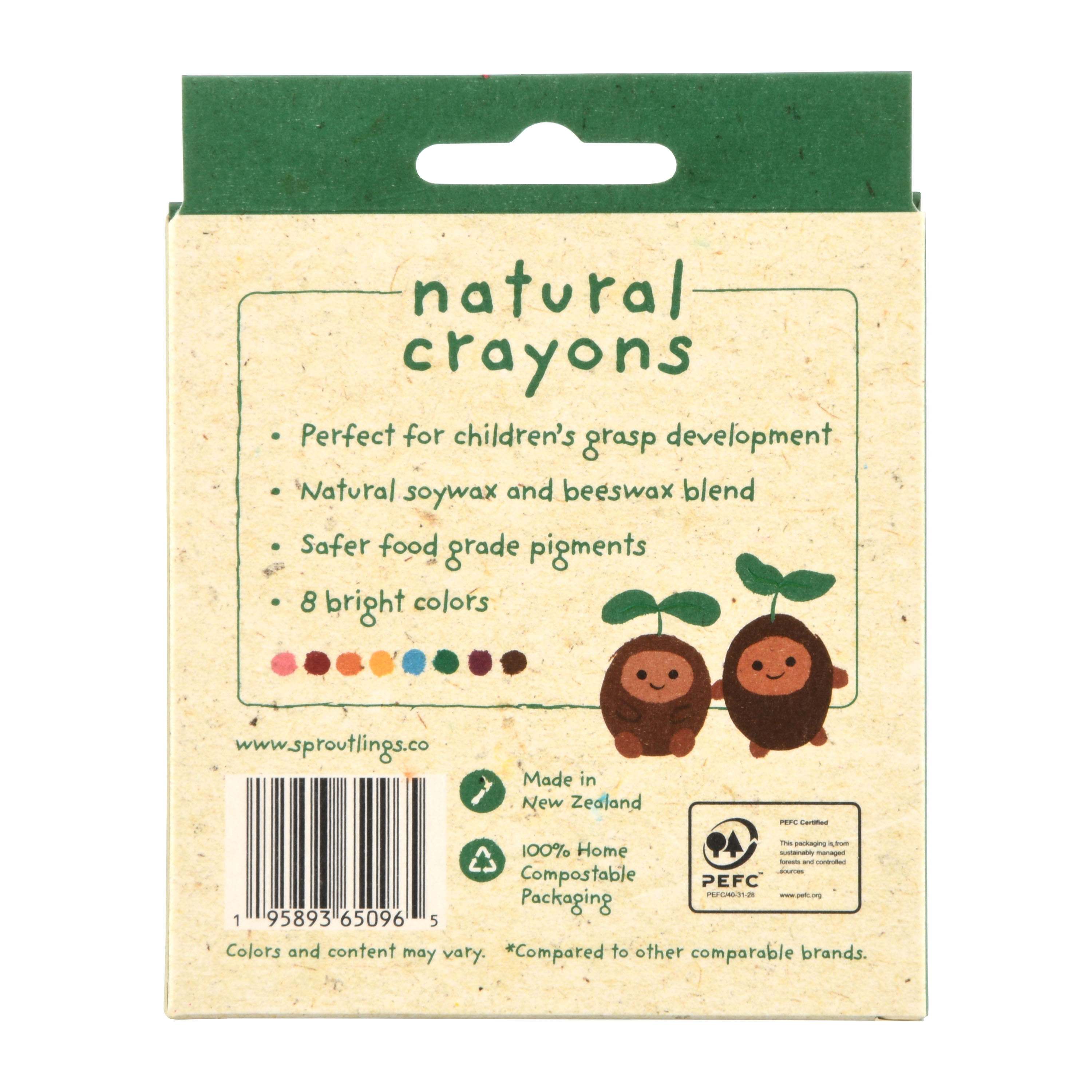 Soy & Beeswax Egg Crayons in Carton – Through the Moongate and